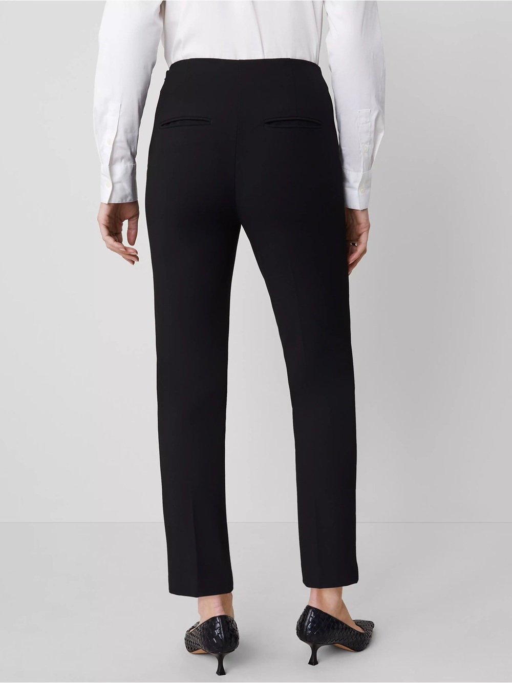 Ann Taylor Black Slim Ankle Pants - Picture 3 of 14